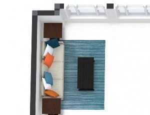 Two Bedroom Townhome Floor Plan Two Bedroom Townhome Floor Plan at The Lofts at Shillito Place, Cincinnati, Ohio